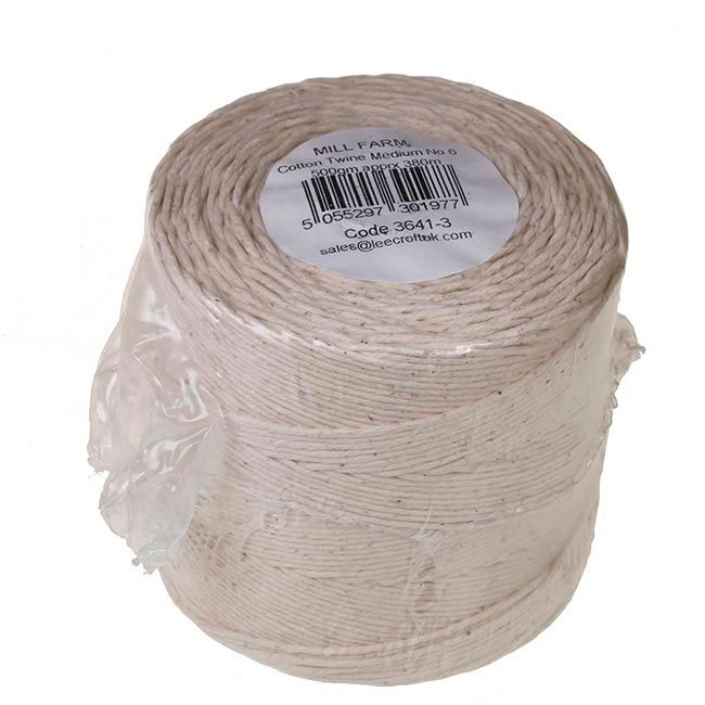 Cotton Twine Extra Thick No 4, 500gm Reel (C687)