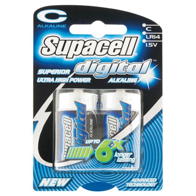 Supacell Battery C 2pk