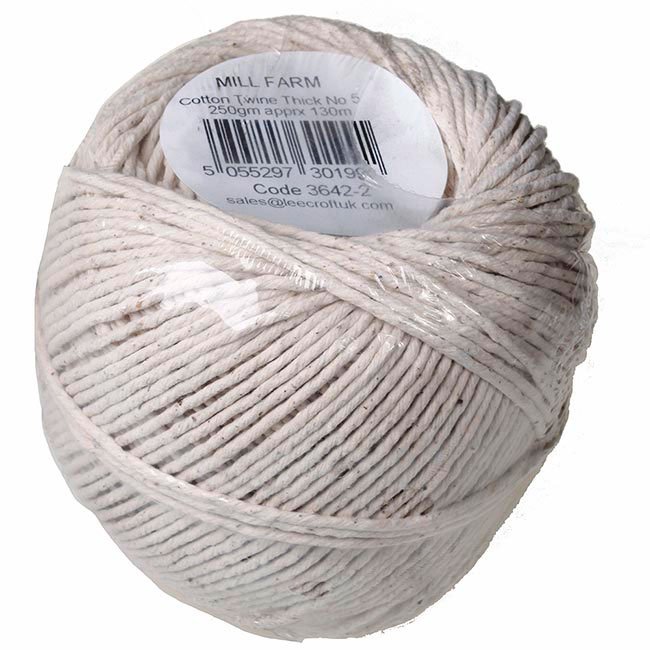 Cotton Twine Medium No 6, 250gm Ball (C680)