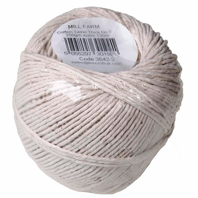 Cotton Twine Extra Thick No 4, 250gm Ball (C686)