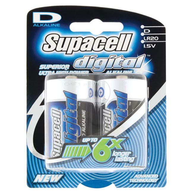 Supacell Battery D 2pk
