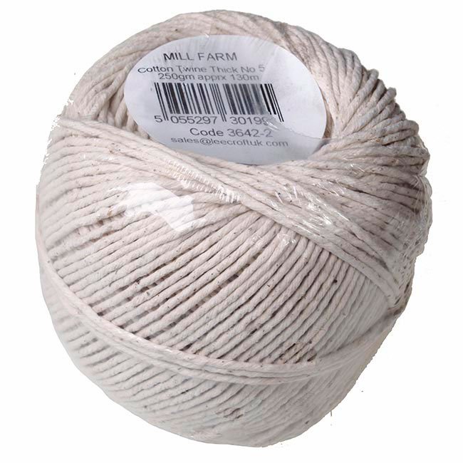 Cotton Twine Thin 104, 250gm Ball (C677)