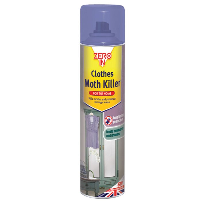 Zeroin Clothes Moth Killer Spray 300ml